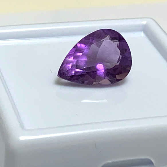 天然石アメジストルース　4.45ct 1枚目の画像