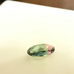 バイカラートルマリン 3.8x6.5mm 0.48ct 2枚目の画像