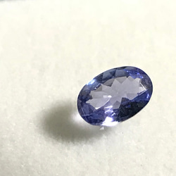 タンザナイトルース6x4mm 0.40ct 2枚目の画像