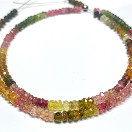 トルマリン [ミックストルマリンAAA'ボタンカット] 天然石 pedrista