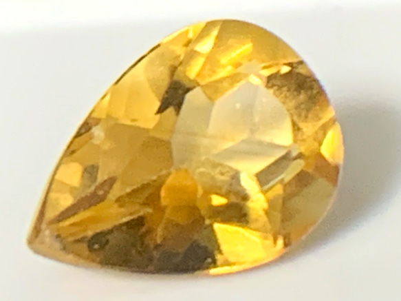 天然石シトリンのルース　3.68ct 2枚目の画像