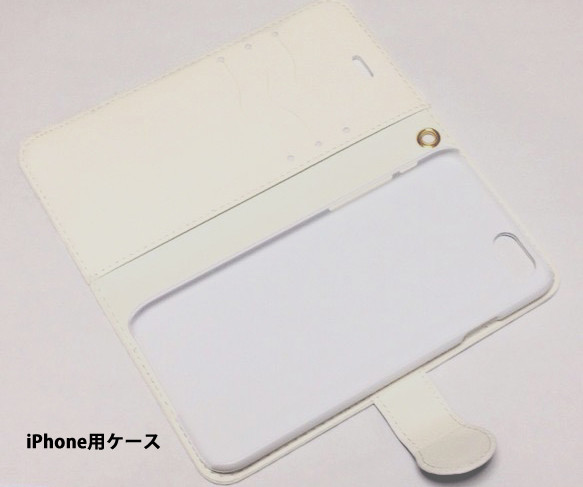 iPhone14/14 Pro対応 | 受注制作 | 手帳型スマホケース | まち | ブラック 4枚目の画像