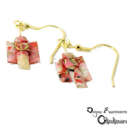 Origami YUKATA earrings 【1pair】 第1張的照片