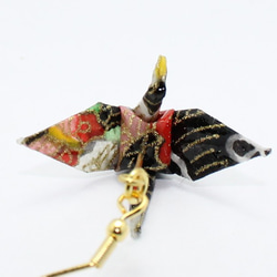 Origami CRANE earrings【1pair】 第2張的照片