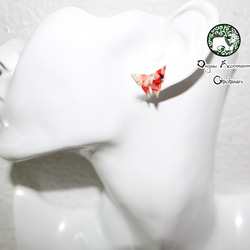 Origami BUTTERFLY earrings【1pair】 第2張的照片