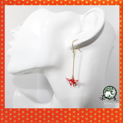 Origami BUTTERFLY earrings【1pair】 第2張的照片