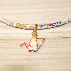 Origami Japanese CREPE necklace 第2張的照片