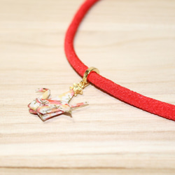 ORIGAMI JAPANESE CREPE NECKLACE 第1張的照片