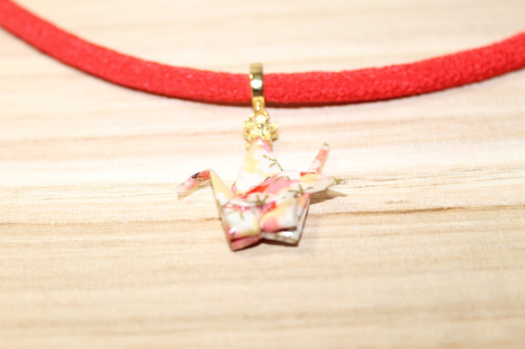 ORIGAMI JAPANESE CREPE NECKLACE 第2張的照片