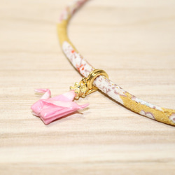 ORIGAMI JAPANESE CREPE NECKLACE 第1張的照片