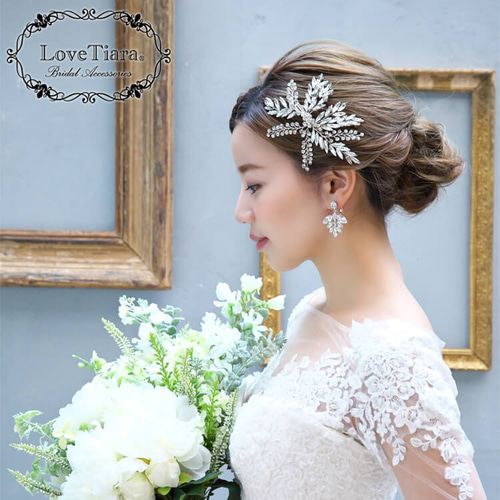 販売終了】サラクリスタルイヤリング/ ピアス(RE-19) ヘッドドレス