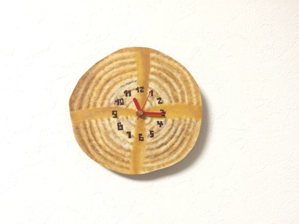 leo pan clock（カンパーニュ） 1枚目の画像