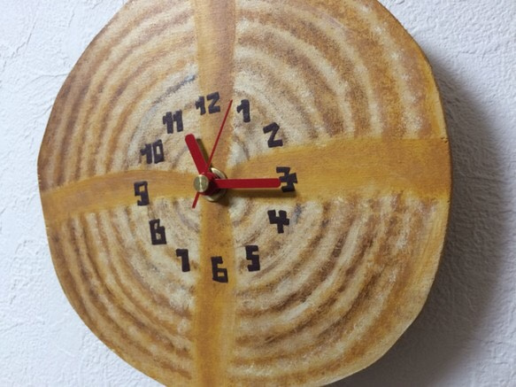 leo pan clock（カンパーニュ） 2枚目の画像