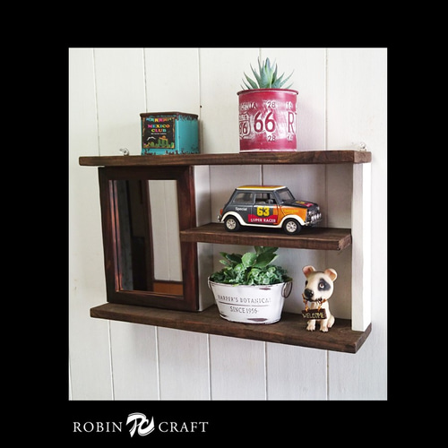 サイズオーダー可】コーナーラックコーナーシェルフトイレ収納棚UN/W