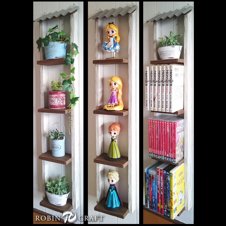 N*T様 ラタン　屋根付き　飾り棚　レア　ヴィンテージ 楽天市場】ウォールハンガー 5連 フック ハンガーラック ラタン 籐