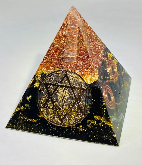 魔除け・ストレス解消・お守り】フラワーオブライフ＆六芒星