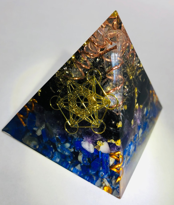 魔よけ効果強め】オルゴナイト ピラミッド型 その他置物 レモン 通販