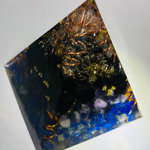 魔よけ効果強め】オルゴナイト ピラミッド型 その他置物 レモン 通販