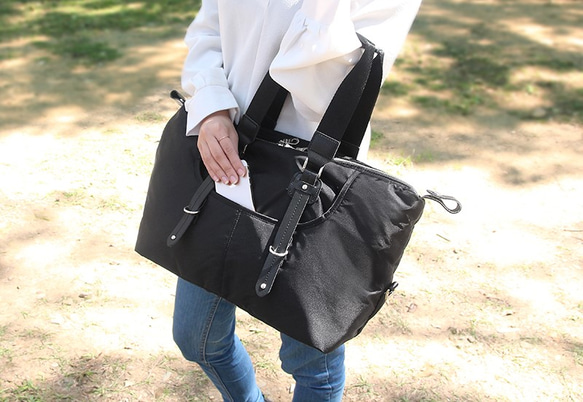 [KOPER] Light Dance Charm - Chic Side Bag Classic Black (Made in 3枚目の画像