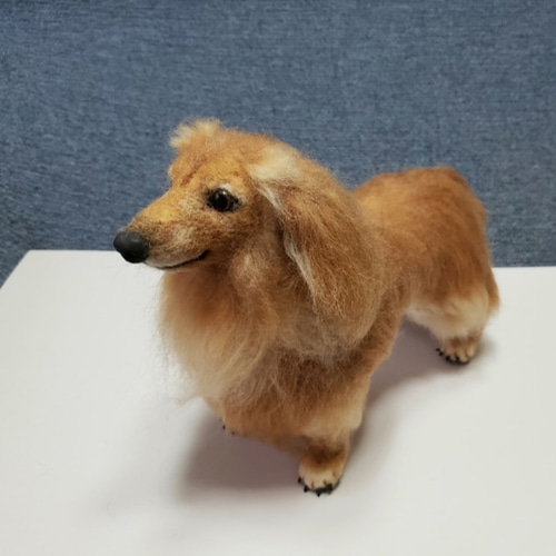 羊毛フェルト  ミニチュアダックス〔お値下げ中〕 H441-264 ミニチュアダックスフント - ハマナカ商店