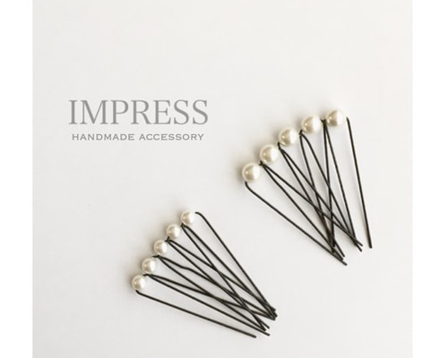 パールUピン10本SET ♡ 2サイズ×5本 ヘアピン IMPRESS 通販