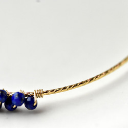 14 kgf·無孔穿孔Lapis Lazuli箍 第5張的照片