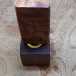 木製芯ケースツインタイプ  杉特殊杢 4枚目の画像