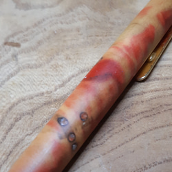 【アウトレット】木製シャーペン0.5㎜ボックスエルダー  蜜蝋クリーム仕上げ。 5枚目の画像