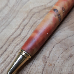 【アウトレット】木製シャーペン0.5㎜ボックスエルダー  蜜蝋クリーム仕上げ。 7枚目の画像