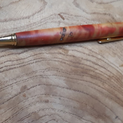 【アウトレット】木製シャーペン0.5㎜ボックスエルダー  蜜蝋クリーム仕上げ。 8枚目の画像