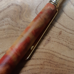 【アウトレット】木製シャーペン0.5㎜ボックスエルダー  蜜蝋クリーム仕上げ。 9枚目の画像