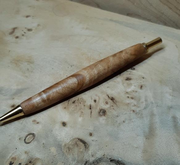 木製シャーペン0.5㎜  [受注生産] スリム 3枚目の画像