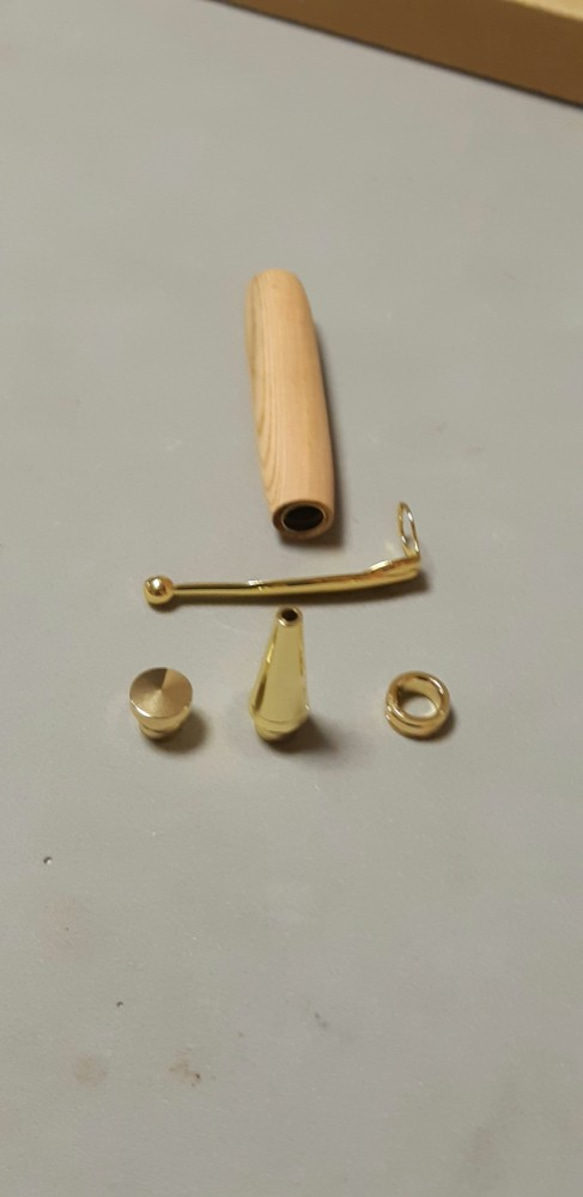木製ボールペン　[受注生産  要問い合わせ]　回転式　ファンライン 6枚目の画像