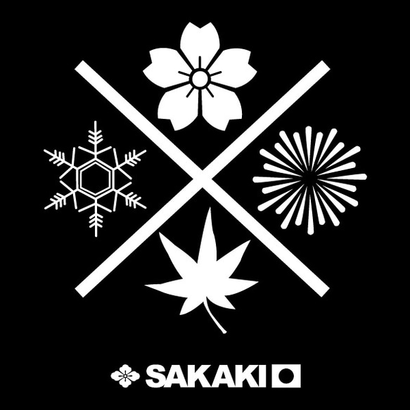 SAKAKI 四季ノ在ル國 国産Tシャツ 改 5枚目の画像