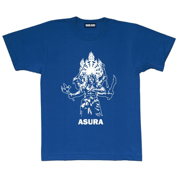 SAKAKI 阿修羅 国産Tシャツ 3枚目の画像