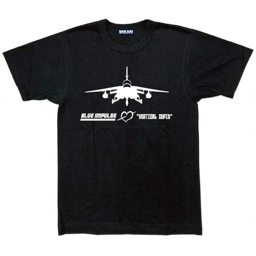 SAKAKI ブルーインパルス（バーティカルキューピッド）国産Tシャツ T 