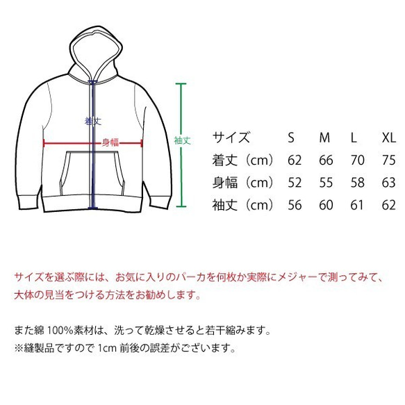 SAKAKI ブルーインパルス（サンライズ）パーカ 10枚目の画像