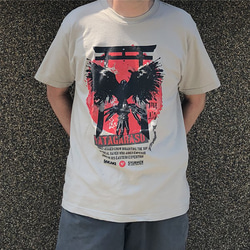 SAKAKI  八咫烏 Tシャツ シルバーグレー 6枚目の画像
