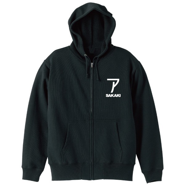 SAKAKI 赤城 パーカ ブラック
