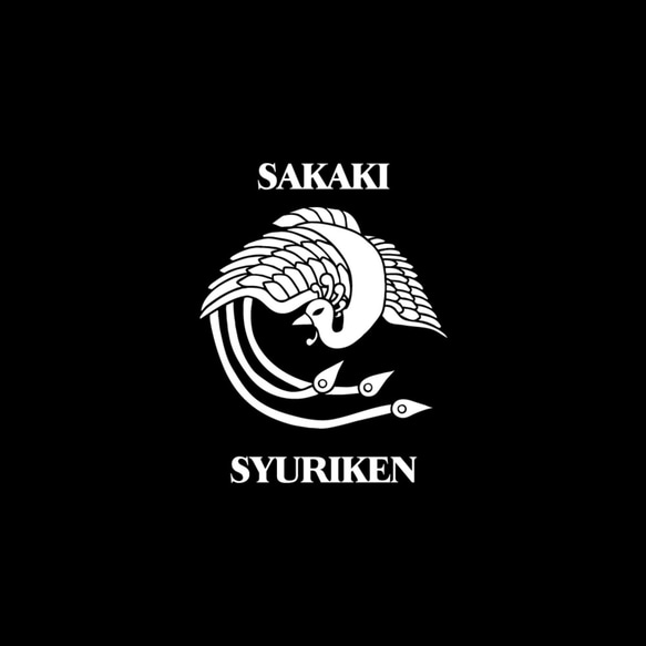 SAKAKI 高御座 長袖Tシャツ ブラック 3枚目の画像