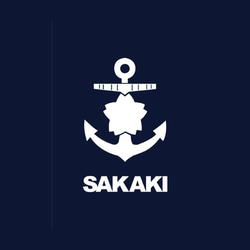 SAKAKI スマートネイビー Tシャツ ネイビー 3枚目の画像