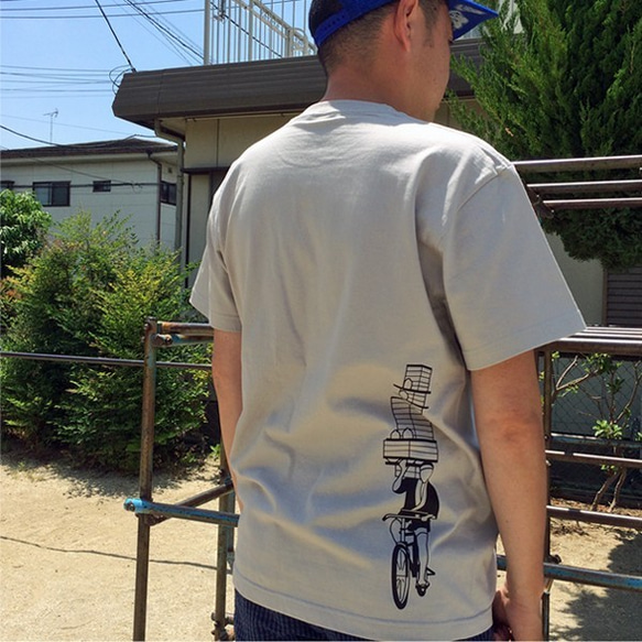 SAKAKI 蕎麦屋の出前 Tシャツ 改 10枚目の画像
