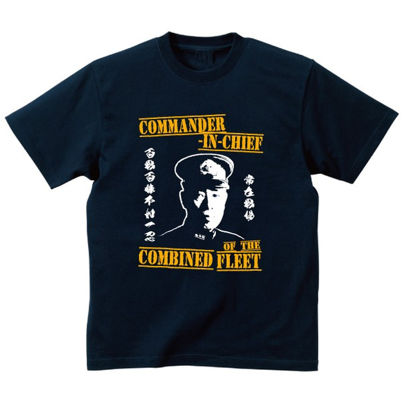 SAKAKI 山本五十六 Tシャツ ネイビー Tシャツ SAKAKI 通販