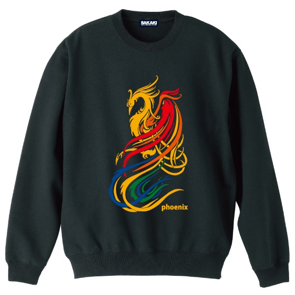 SAKAKI 鳳凰 スウェット ブラック