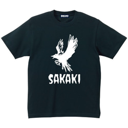 SAKAKI 八咫烏ロゴ Tシャツ 2枚目の画像