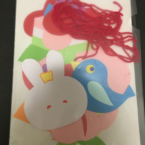 ① 吊るし飾り（大）　ひな祭り　お雛様　桃の節句　壁飾り 吊るし飾り つるし飾り 壁飾り インテリア ドア 飾り 一本吊り