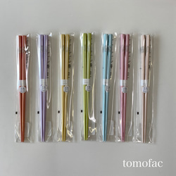 抗菌のお箸　とんぼ玉しゃぼん（抗菌剤入り）【tomofac】 2枚目の画像