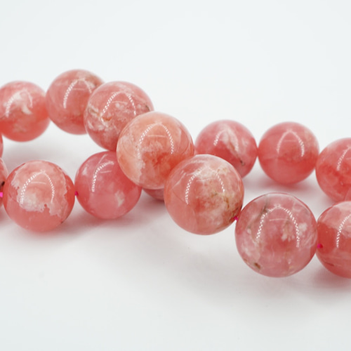 インカローズ ロードクロサイト 天然石 ブレスレット 12mm ①