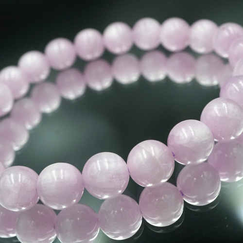 高品質 クンツァイト 天然石 ブレスレット ブレスレット PUSH 通販