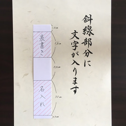 【ご祝儀袋】高額用《短冊・内包》 代筆いたします。 6枚目の画像